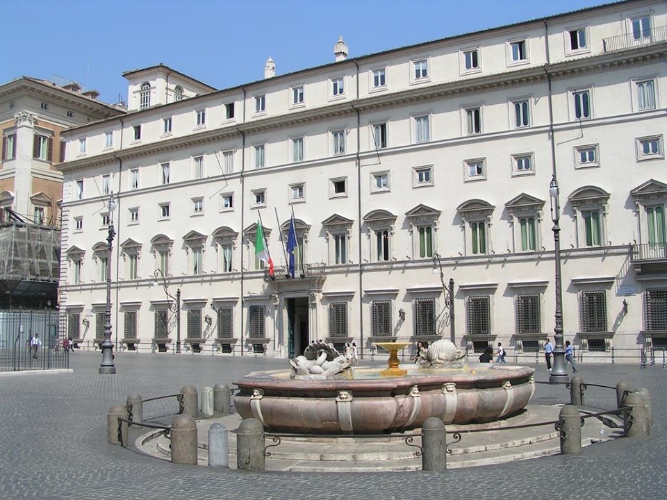 Palazzo Chigi le sale della Presidenza del Consiglio 09/11