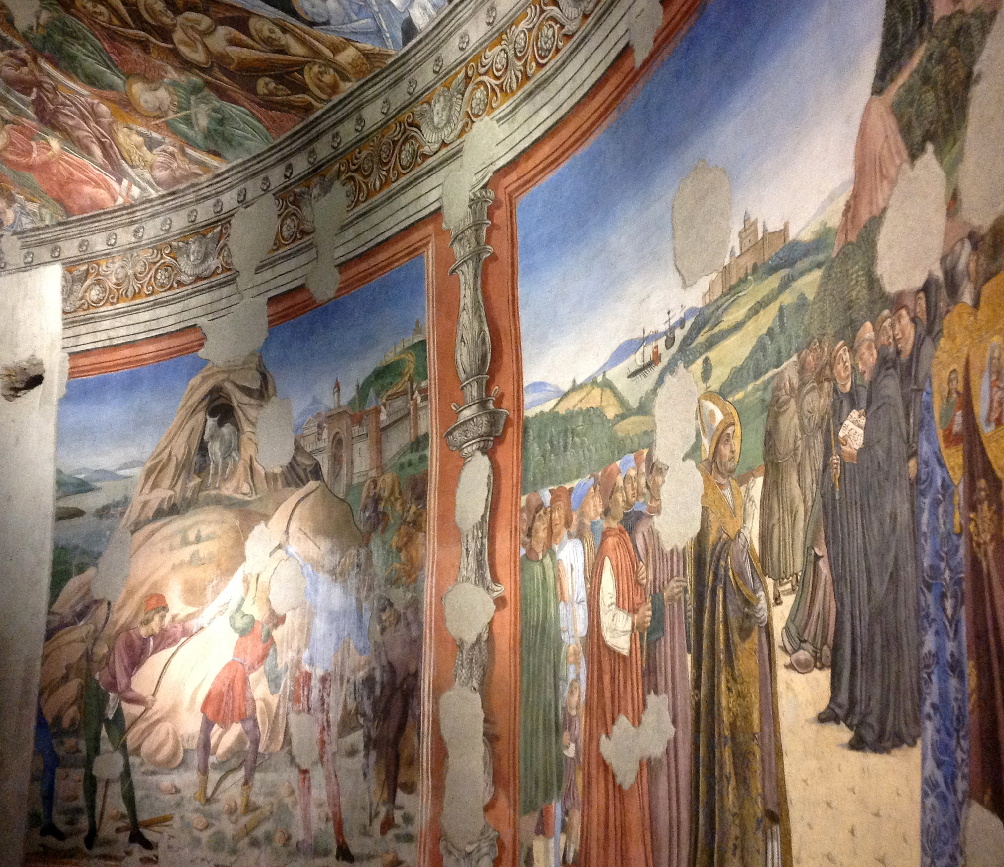 Roma Segreta: La Cappella del Cardinal Bessarione la Basilica dei Ss Apostoli 5/1