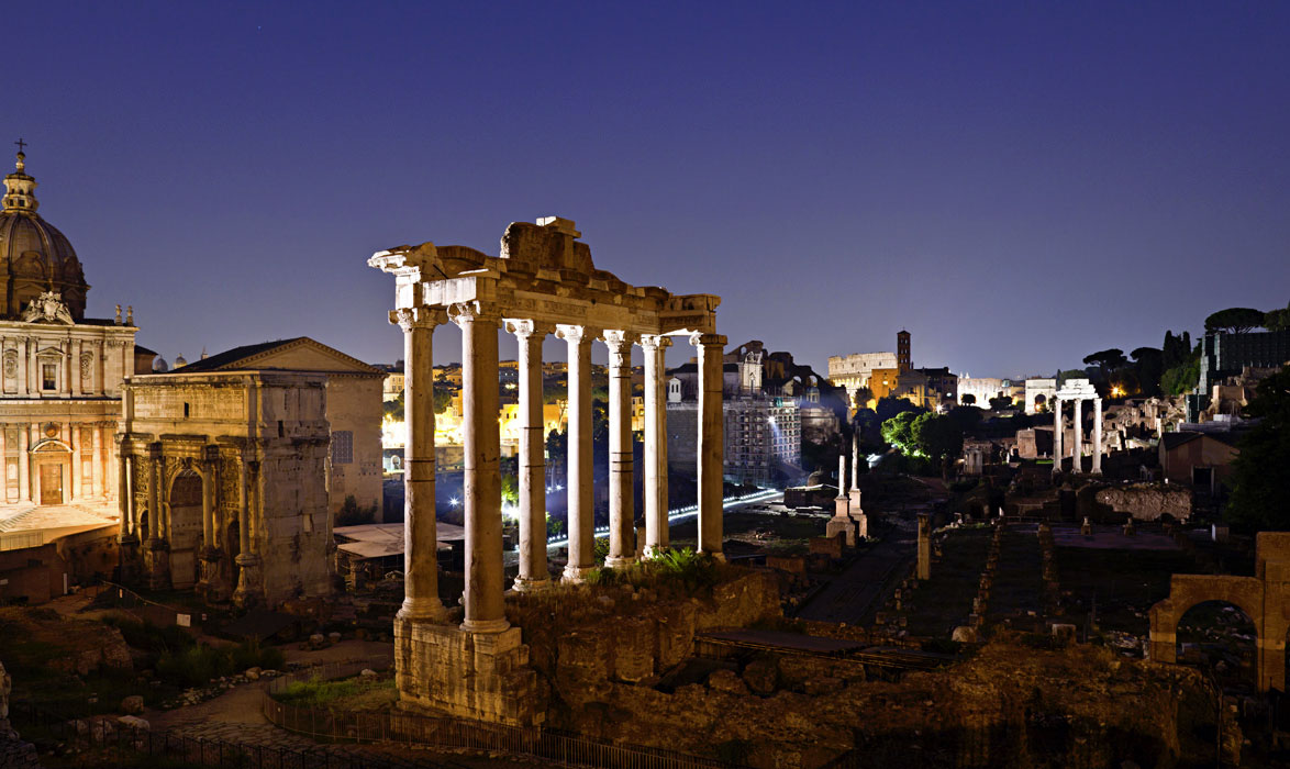 La magia del Foro Romano di notte (+aperitivo facoltativo) 29/06