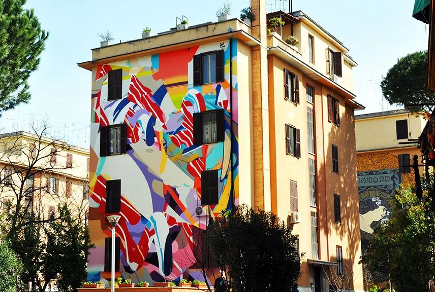 STREET ART Il quartiere di Tor Marancia e i suoi Murales sabato 11/5 ore 16:30