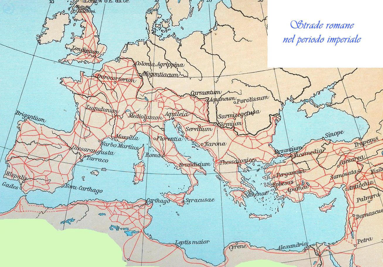 “Tutte le strade portano a Roma: il sistema viario in epoca antica”26/28/3