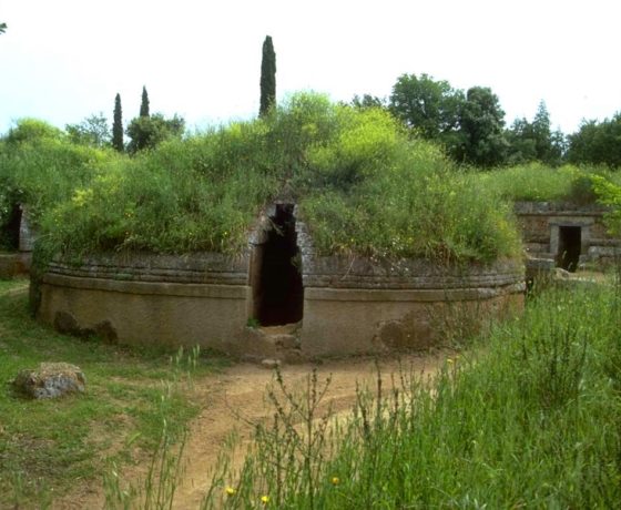 La necropoli etrusca  della banditaccia a Cerveteri domenica 19/11 h 10:00