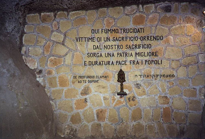 Le fosse Ardeatine,  la storia dimenticata, 14/4 ore 11:00