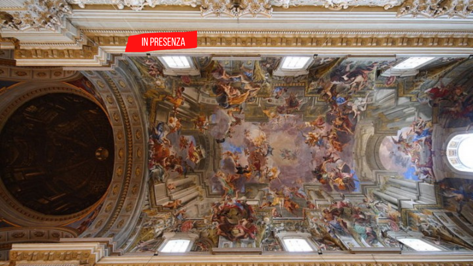 Mirabili Inganni, le illusioni ottiche e le chiese di Sant’Ignazio e del Gesu’ 27/2 h 16