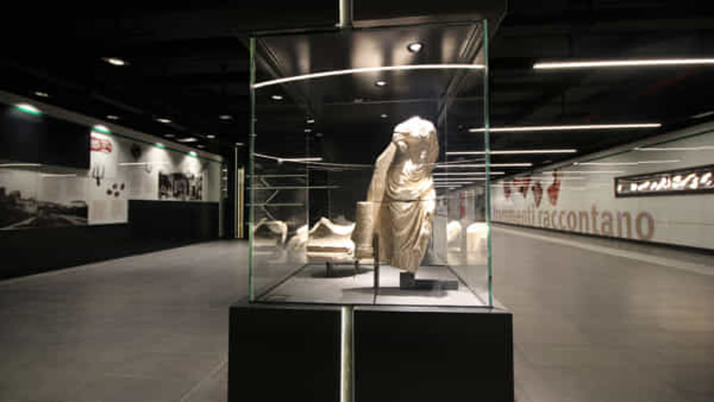 La stazione museo della Metro C – San Giovanni 2/11 h 11:30