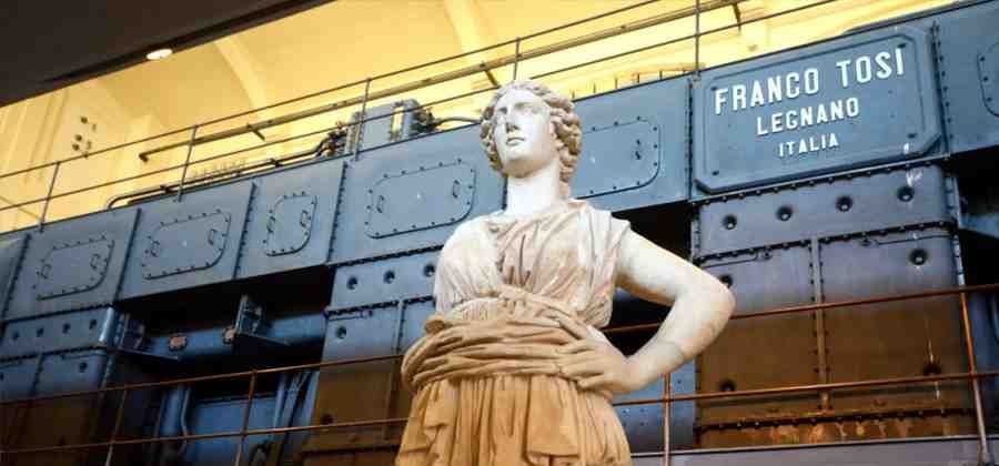 Accesso gratuito: la Centrale Montemartini tra macchine e Dei 4/1 ore 11:30