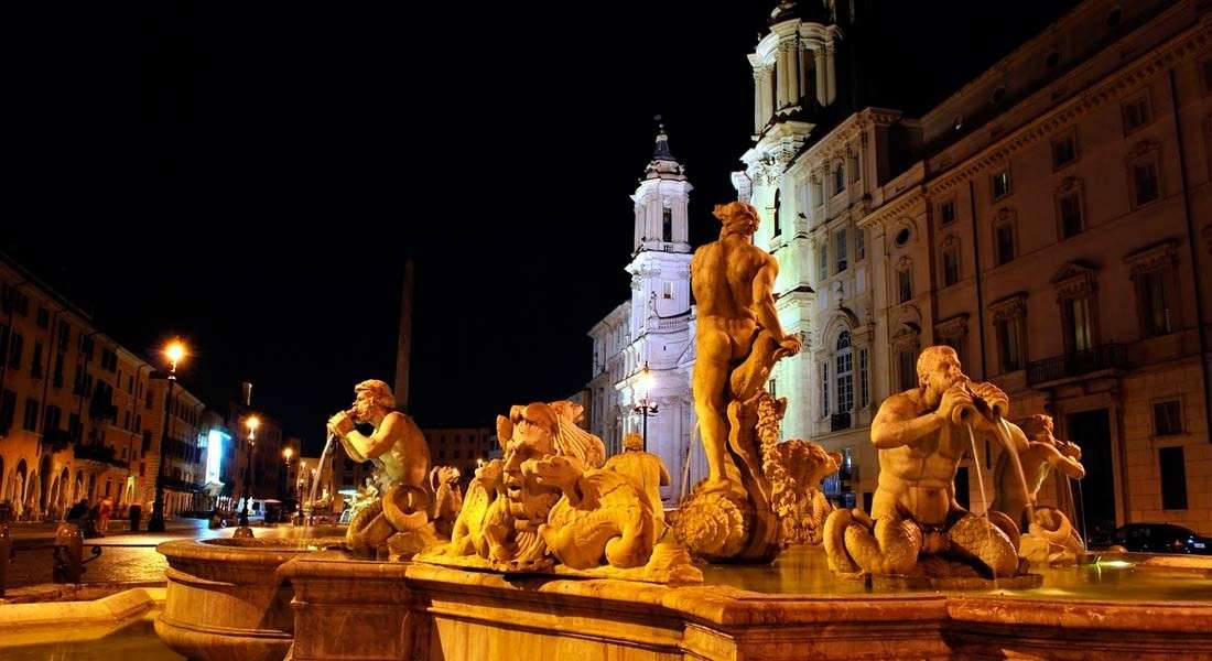 fontane di Roma: itinerario sabato 17/06 h. 21:00