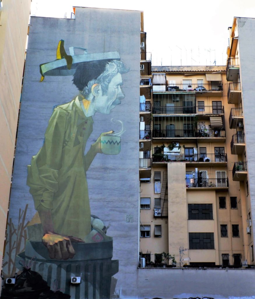 Il Pigneto, il quartiere hipster di Roma sabato 23/4 ore 16 -Nuovo itinerario