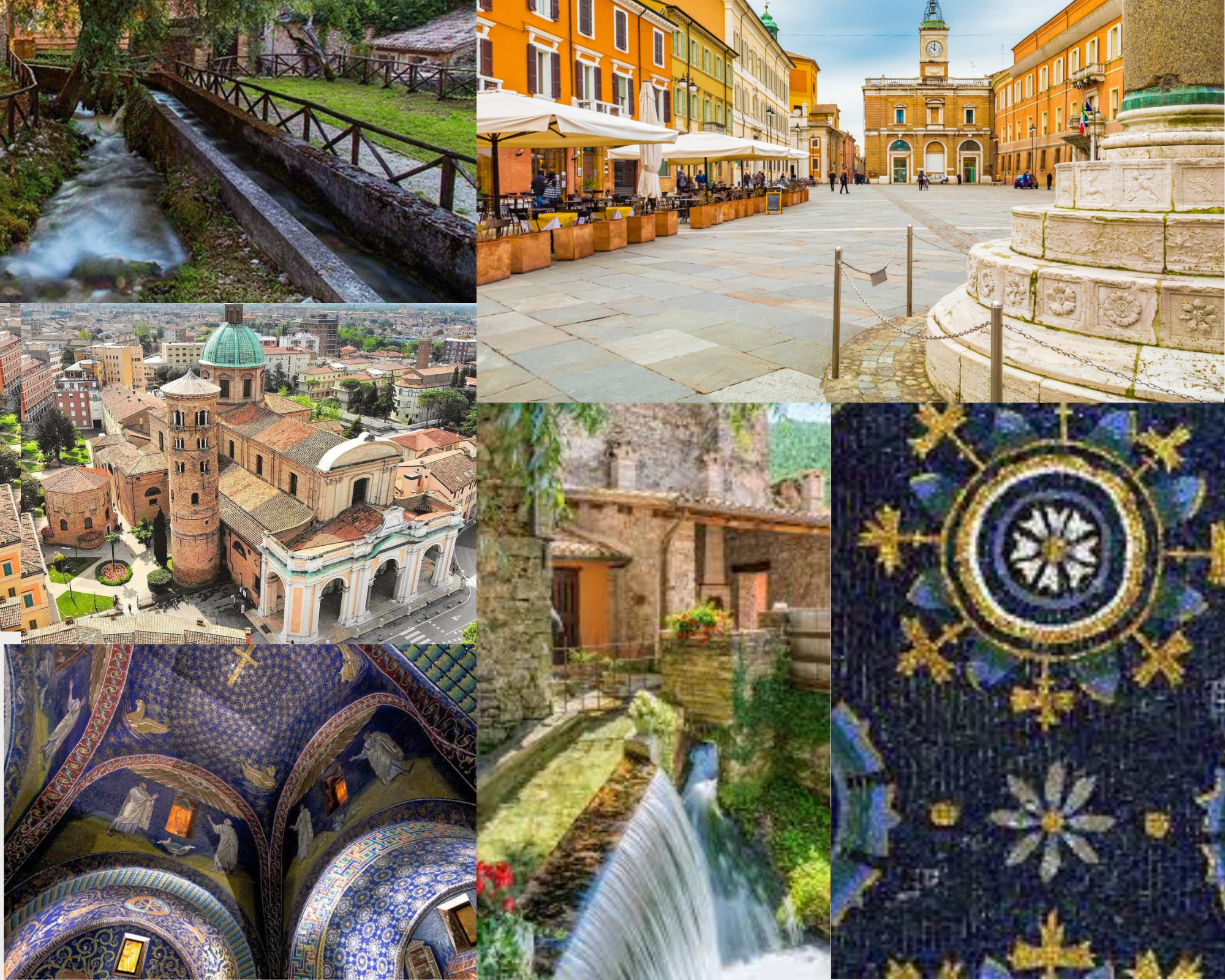 Gita a Ravenna Capitale del mosaico e a Rasiglia il borgo dei Ruscelli  26/27 novembre