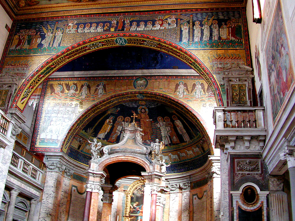 Sfavillante d’oro: la chiesa di Santa Prassede all’esquilino 26/2 ore 16